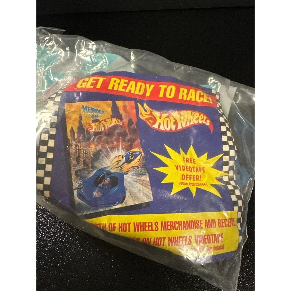 1993 McDonald's Hot Wheels Racing Series Dragster –‎ Factory Sealed Vintage Toy